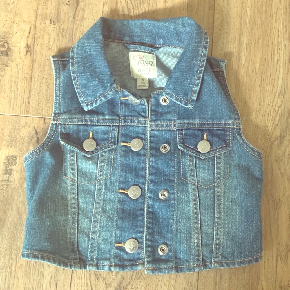 Denim vest